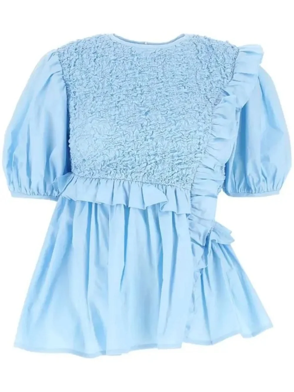 CECILIE BAHNSEN
Ruched-Bodice Puff-Sleeve Blouse - Picture 6 of 6